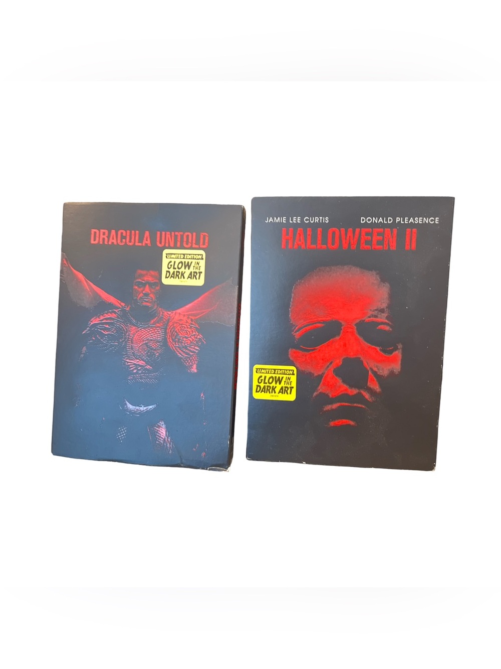 limited edition Dracula Untold & Halloween II featuring glow-in-the-dark art